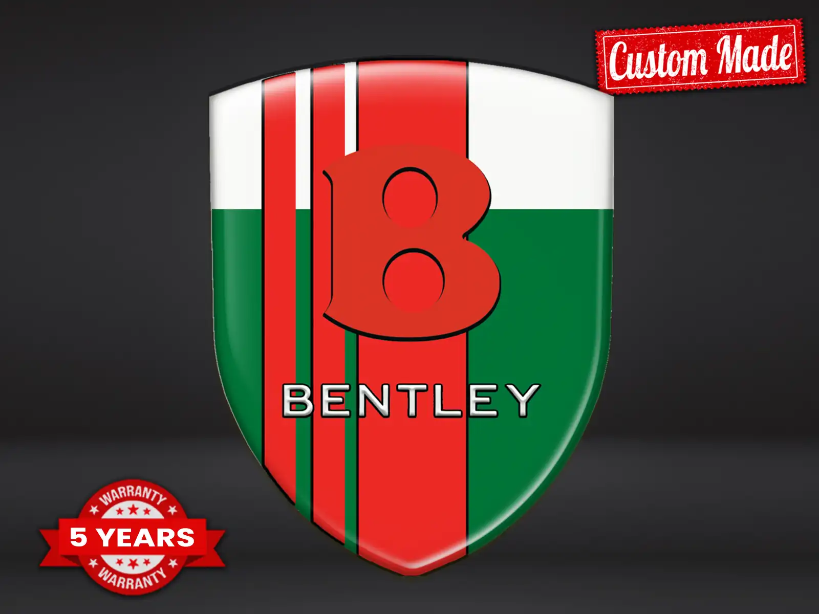 Bentley Pegatinas Logo Personalizadas Pro Máximo Diseño Estilizado